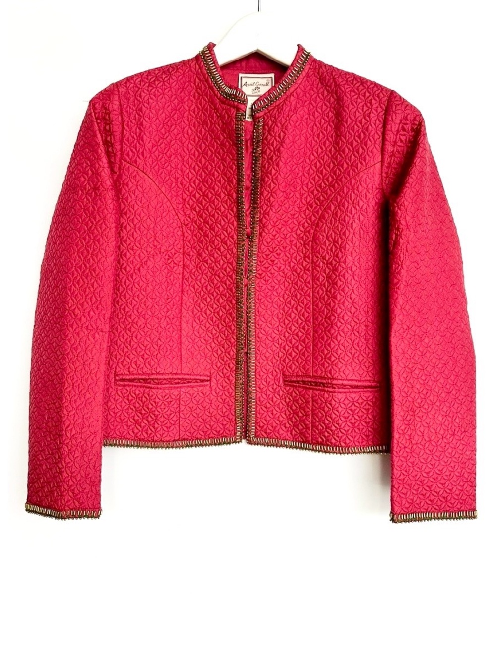 April Cornell SILK quilted jacket